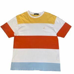 古着 nautica ノーティカ ボーダー Tシャツ