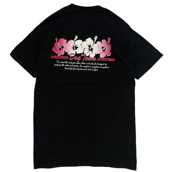 古着 DOGTOWN ドッグタウン ハイビスカス Tシャツ