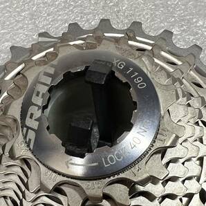 新品 SRAM RED22 XG-1190 11-28T 11S速 カセット スプロケット スラム レッド 11速 超軽量の画像8