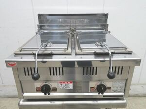 F749◆マルゼン 2021年◆ガス餃子焼器 MGZ-066W 都市G 600×600×270【1ヶ月保証付】栃木 宇都宮 中古 業務用 厨房機器