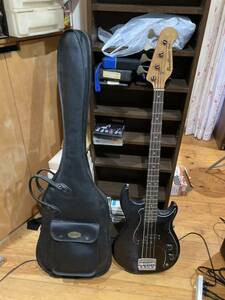 [ miscellaneous goods ] Yamaha YAMAHA BB-800 black Japan Vintage BL Broad Bass case attaching Jazz base sound out has confirmed electric bass 