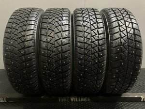 HANKOOK W404 WINTER RADIAL 175/65R14 14インチ スパイクタイヤ 4本 バリ溝 カップピン　(VTH739)