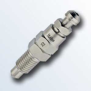 スズキGSX-R 125等用 STAHLBUSワンウェイバルブ内臓ブリーダーボルト M8x1.0x16mm【ダストキャップ付き】