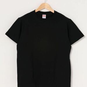 新品 ユナイテッドアスレ 5.6oz ハイクオリティ 無地 半袖Tシャツ ユニセックス 黒 ブラック 3枚 2XLの画像3