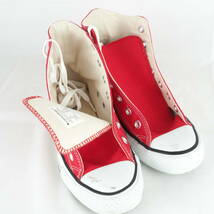 LK8780*CONVERSE*コンバース*レディースハイカットスニーカー*5.5-24.5cm*赤*_画像6