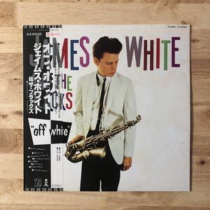 LP 見本盤 JAMES WHITE AND THE BLACKS a.k.a. ジェイムス・チャンス/OFF WHITE[帯:解説付き:ROBERT QUINE,ADELE BERTEI,LYDIA LUNCH]