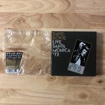 希少国内仕様!! ミック・ロンソン在籍グラム期最高傑作ライヴ!! DAVID BOWIE LIVE SANTA MONICA'72[LTD.BOX:シュリンクとハイプステッカー]_画像1