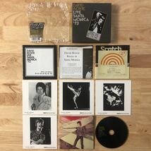 希少国内仕様!! ミック・ロンソン在籍グラム期最高傑作ライヴ!! DAVID BOWIE LIVE SANTA MONICA'72[LTD.BOX:シュリンクとハイプステッカー]_画像6