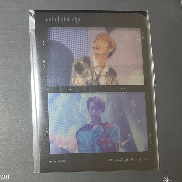 n.SSign 1st zepp photo&DVD 特典 クリアカード ヒョン