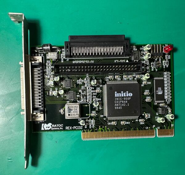 ラトックシステム製、Ultra Wide SCSI PCIボード、REX-PCI32