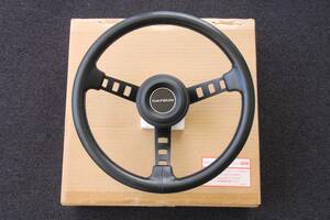  Datsun Nismo competition steering wheel new goods at that time goods reprint 10Th DATSUN NISIMO 48400-E4675-10 horn button reinforcement has processed 