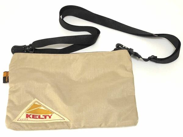 KELTY ケルティ ショルダーバッグ サコッシュ カーキ ショルダーバッグ　ポーチ 2305234 良品