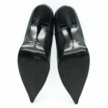 ヒューマン シー マミアン パンプス ポインテッドトゥ ハイヒール MAMIAN ブランド 靴 黒 レディース 23.5cmサイズ ブラック Human c_画像6