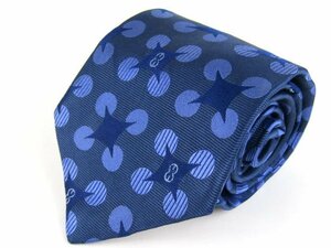  Escada бренд галстук общий рисунок шелк Италия производства мужской голубой ESCADA