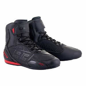 Alpinestars/アルパインスターズ AUSTIN RIDING SHOE [1303 BLACK BRIGHT RED] 9.5/27.0cm