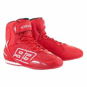 Alpinestars/アルパインスターズ AUSTIN RIDING SHOE [3012 BRIGHT RED WHITE] 10.5/28.0cm