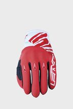 FIVE Advanced Gloves（ファイブ） E3 EVOグローブ/WHITE RED_画像1