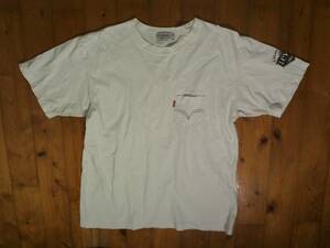 ★ Сложность ☆ Levi's ☆ Levi`s ★ Корп -карман хлопок с коротким рукавом T -Fish xl White