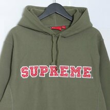 SUPREME 19AW The Most Hooded Sweatshirt Mサイズ カーキ シュプリーム スウェットパーカー プルオーバーフーディー_画像3