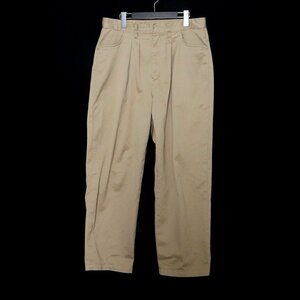 FARAH Two-tuck Wide Tapered Pants ベージュ サイズ32 FR0202-M4009 ファーラー 2タック テーパードパンツ