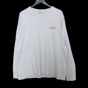 CARHARTT ロングスリーブTシャツ グレー Lサイズ カーハート ロンT 長袖カットソー