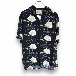 WACKO MARIA 21SS HAWAIIAN SHIRT S/S TYPE-3 short sleeves shirt size M black 21SS-WMS-HI03 Wacko Maria Hawaiian shirt aloha shirt 