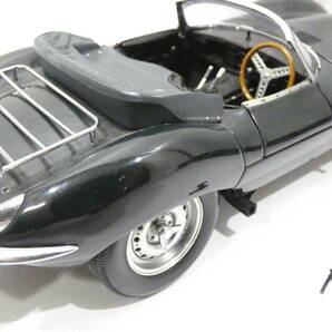 4640T/AUTOart オートアート 1/18 JAGUAR ジャガー XK SS＆ジャガー 120C グリーン 2台セット 箱なし現状の画像10