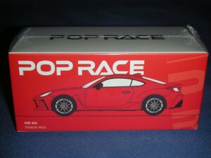 POP RACE 1/64 トヨタ GR 86 2022 レッド 完成品