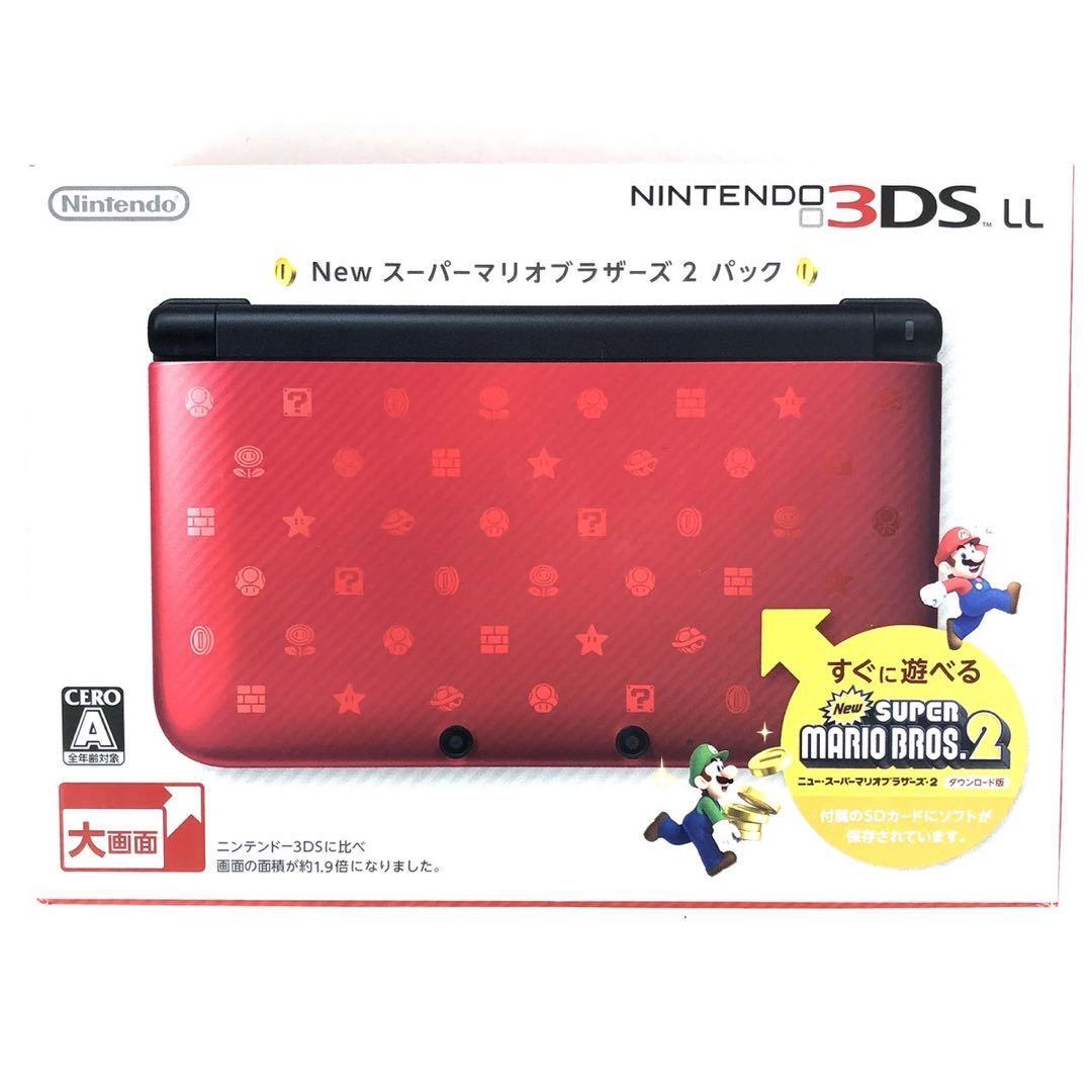 ほぼ新品任天堂 NINTENDO ニンテンドー3DS LL New スーパーマリオ