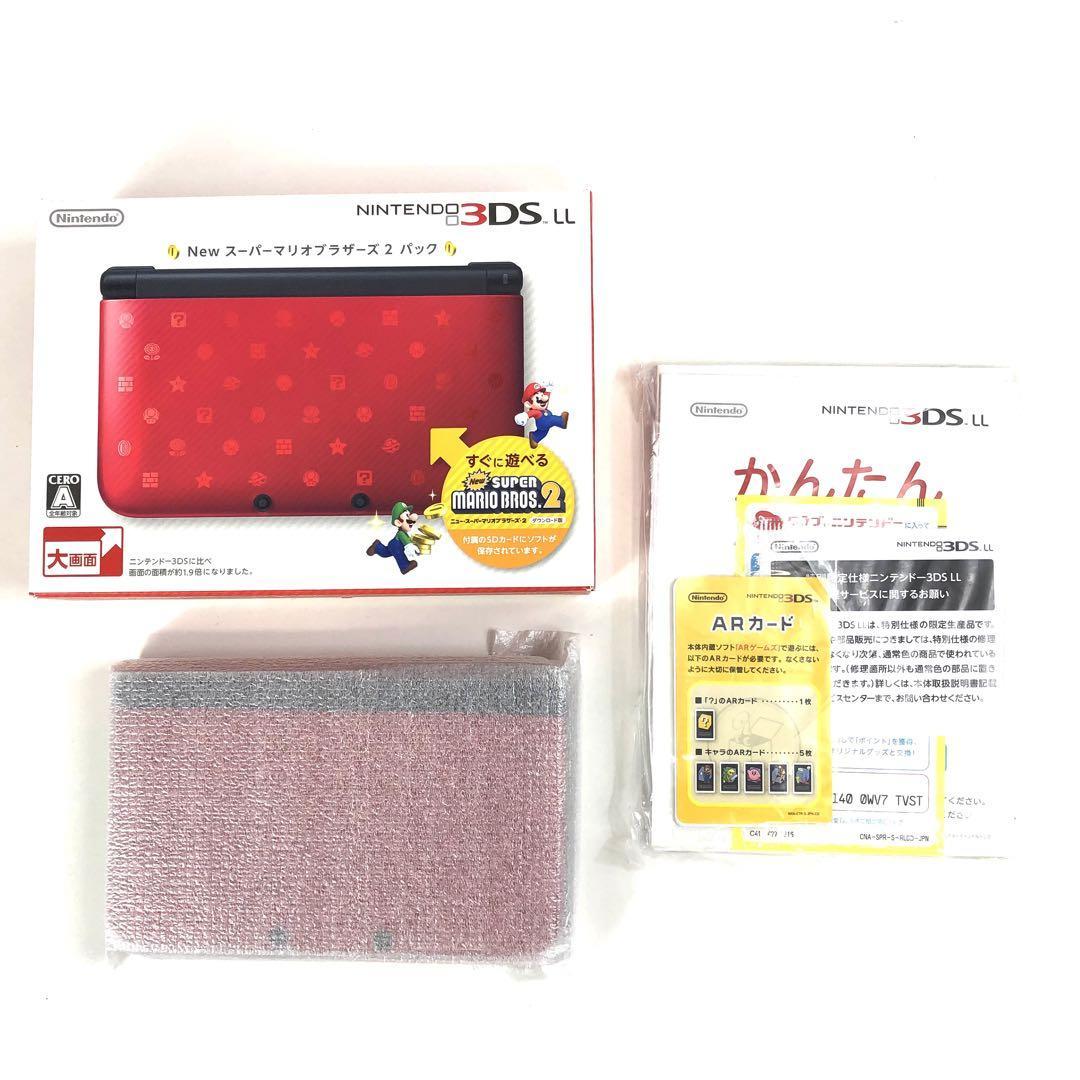 ほぼ新品任天堂 NINTENDO ニンテンドー3DS LL New スーパーマリオ