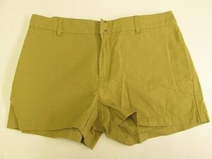 k2251:A.P.C( A.P.C. ) cotton short pants M shorts / beige / France cloth :35