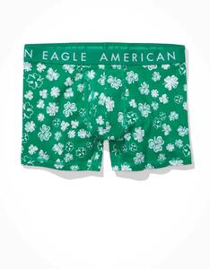 * 2点のみ * AE アメリカンイーグル ボクサーブリーフ トランクス AEO Clover 4.5" Classic Boxer Brief S / Green *