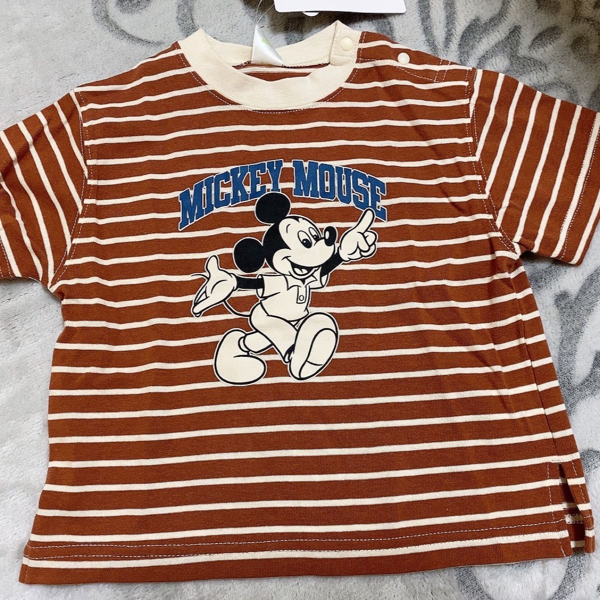 新品 マイリトルワンダー ミッキーTシャツ半袖 バースデイ しまむら