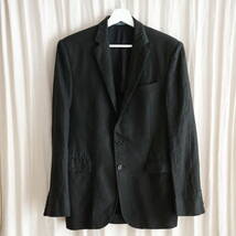 Polo by Ralph Lauren Black Linen 2B jacket 38S ラルフローレン ブラックリネンジャケット MADE IN ITALY_画像1