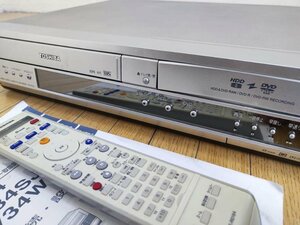 希少完動品●東芝/TOSHIBA VTR一体型 HDD DVD VHS ビデオレコーダー RD-XV34SJ 超希少な高機能機種●取説/リモコン付き