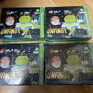  new goods unopened MTG unfinity collector booster English version 4BOX