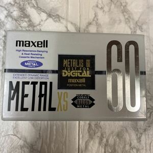 maxell カセットテープ METAL XS コバルトアロイ メタルテープ 希少