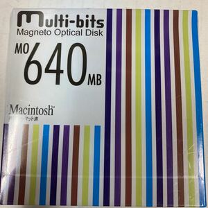 multi-bits mo 640 MB 3.5 type MO Macintosh format 