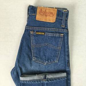 BOBSON Bobson 815 распорка Denim джинсы W29 L32 бумага patch Zip fly 