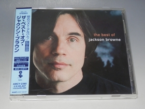 * JACKSON BROWNE The * лучший *ob* Jackson * Brown с лентой CD AMCY-2380