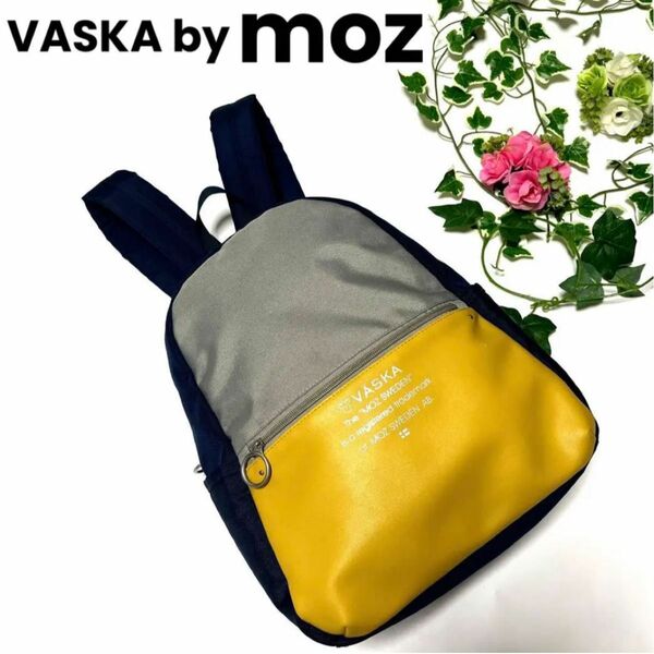 VASKA by moz ヴェスカバイモズリュック 軽量 レディース メンズ 合皮 PUレザー 撥水 リュック　デイパック