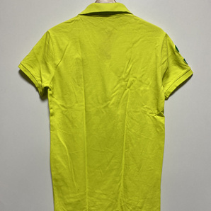 ☆Ralph Lauren ラルフローレン ネオンカラー ビッグポニー 半袖ポロシャツ S 黄色 イエロー 蛍光色 国内正規品の画像2