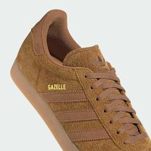 新品 アディダス オリジナルス adidas GAZELLE ガゼル ガッツレー スエード スニーカー 26㎝ ガムソール 日本未入荷 茶 ブラウン 送料無料_画像9