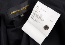 コムデギャルソンCOMME des GARCONS ボンボン装飾コットンシャツ 黒M 【レディース】_画像10
