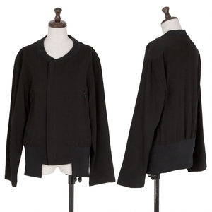  Limi feu LIMI feu cotton front join design Zip up blouson black S [ lady's ]