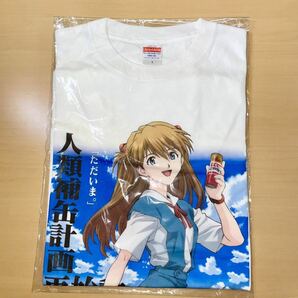 L サイズ アスカ 空 2009 UCC MILK COFFEE EVANGELION Project Tシャツ エヴァンゲリオン エヴァ博 缶 コーヒー グッズ