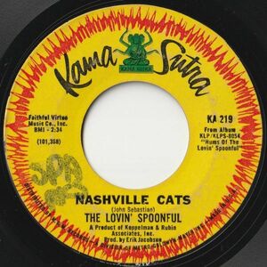 Lovin' Spoonful Nashville Cats / Full Measure Kama Sutra US KA-219 202325 ROCK POP ロック ポップ レコード 7インチ 45