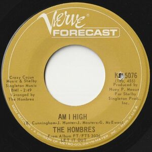 Hombres Am I High / It's A Gas Verve Forecast US KF 5076 202360 ROCK POP ロック ポップ レコード 7インチ 45