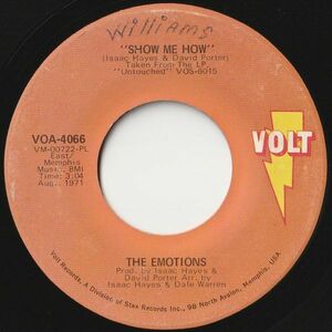 Emotions Show Me How / Boss Love Maker Volt US VOA-4066 202488 SOUL ソウル レコード 7インチ 45