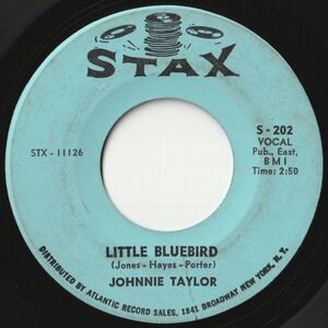 Johnnie Taylor Little Bluebird / Toe-Hold Stax US S-202 202484 SOUL ソウル レコード 7インチ 45